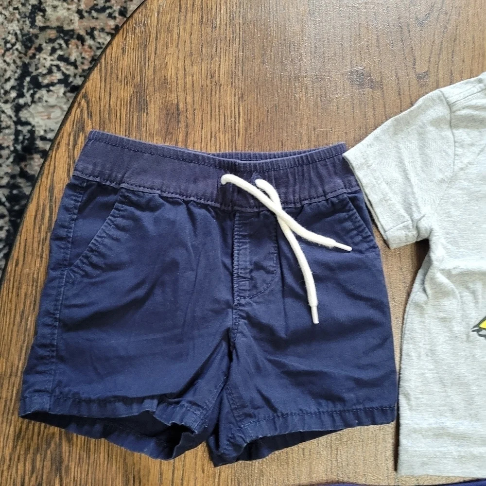 Bundle/Lot of 3 Infant Boy's Summer Clothes Size 6-12 Months